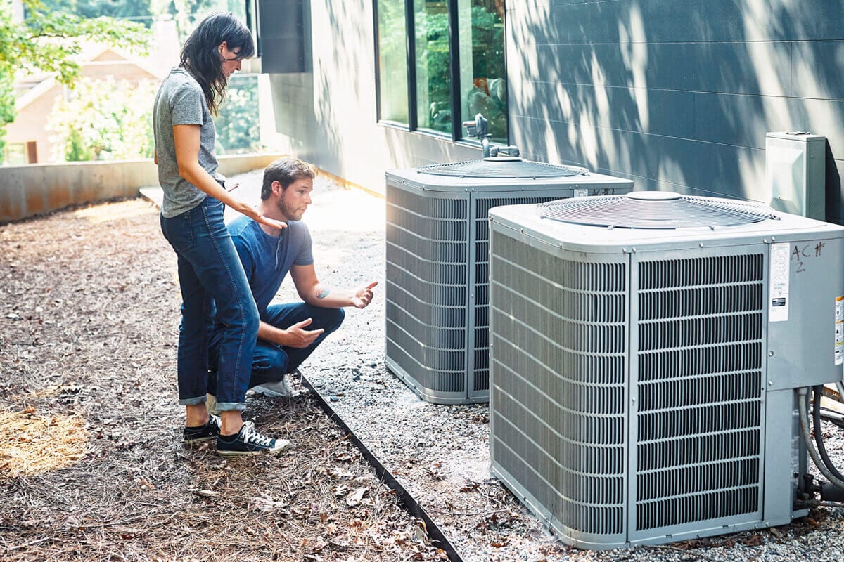 Couple At Hvac