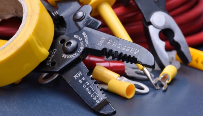 Tools For Electrician Close Up 1